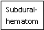 Text Box: Subdural-hematom
